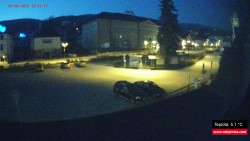 Střed obce Rokytnice nad Jizerou