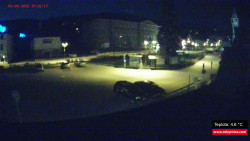 Střed obce Rokytnice nad Jizerou