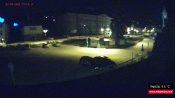 Střed obce Rokytnice nad Jizerou