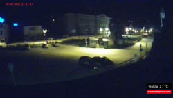 Střed obce Rokytnice nad Jizerou