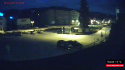 Střed obce Rokytnice nad Jizerou