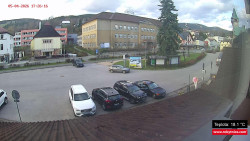 Střed obce Rokytnice nad Jizerou