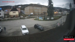 Střed obce Rokytnice nad Jizerou