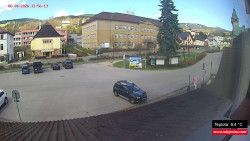 Střed obce Rokytnice nad Jizerou