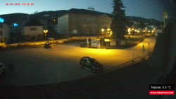 Střed obce Rokytnice nad Jizerou