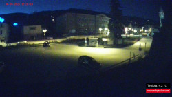 Střed obce Rokytnice nad Jizerou