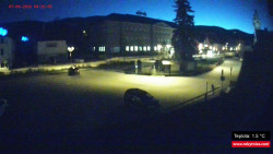 Střed obce Rokytnice nad Jizerou