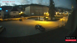 Střed obce Rokytnice nad Jizerou