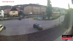 Střed obce Rokytnice nad Jizerou