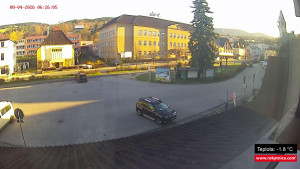 Město Rokytnice nad Jizerou - Střed obce Rokytnice nad Jizerou - 8.4.2026 v 07:30 Město Rokytnice nad Jizerou - Střed obce Rokytnice nad Jizerou - 8.4.2026 v 07:30