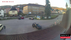 Střed obce Rokytnice nad Jizerou