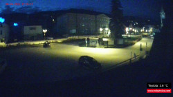 Střed obce Rokytnice nad Jizerou