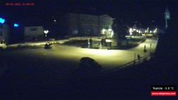 Střed obce Rokytnice nad Jizerou