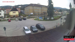 Střed obce Rokytnice nad Jizerou