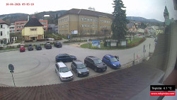 Střed obce Rokytnice nad Jizerou