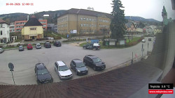 Střed obce Rokytnice nad Jizerou