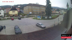 Střed obce Rokytnice nad Jizerou