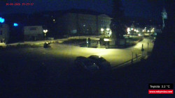 Střed obce Rokytnice nad Jizerou