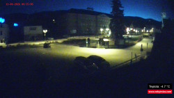 Střed obce Rokytnice nad Jizerou