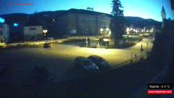 Střed obce Rokytnice nad Jizerou