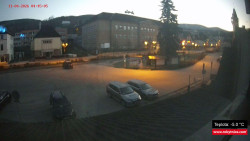 Střed obce Rokytnice nad Jizerou