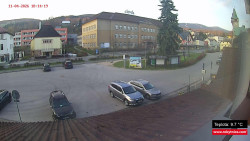 Střed obce Rokytnice nad Jizerou