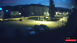 Střed obce Rokytnice nad Jizerou