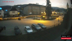 Střed obce Rokytnice nad Jizerou