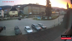 Střed obce Rokytnice nad Jizerou