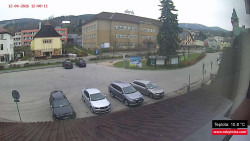 Střed obce Rokytnice nad Jizerou