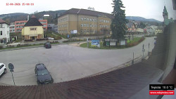 Střed obce Rokytnice nad Jizerou