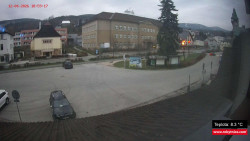 Střed obce Rokytnice nad Jizerou