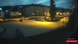 Střed obce Rokytnice nad Jizerou