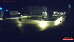 Střed obce Rokytnice nad Jizerou