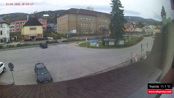 Střed obce Rokytnice nad Jizerou