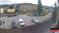 Střed obce Rokytnice nad Jizerou