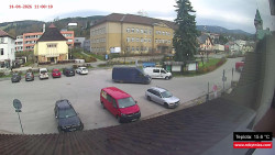 Střed obce Rokytnice nad Jizerou