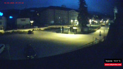 Střed obce Rokytnice nad Jizerou