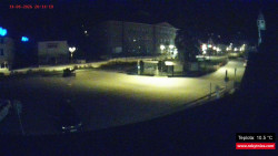 Střed obce Rokytnice nad Jizerou