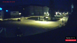 Střed obce Rokytnice nad Jizerou