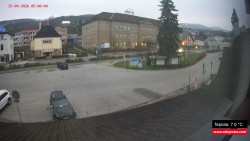 Střed obce Rokytnice nad Jizerou