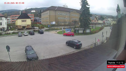 Střed obce Rokytnice nad Jizerou