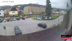 Střed obce Rokytnice nad Jizerou