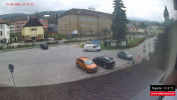 Střed obce Rokytnice nad Jizerou