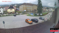 Střed obce Rokytnice nad Jizerou