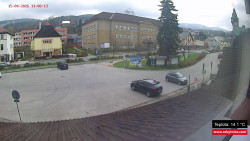 Střed obce Rokytnice nad Jizerou