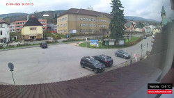 Střed obce Rokytnice nad Jizerou