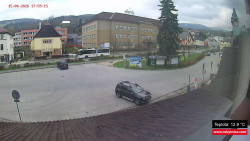 Střed obce Rokytnice nad Jizerou