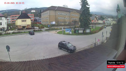 Střed obce Rokytnice nad Jizerou