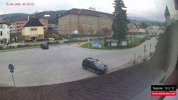 Střed obce Rokytnice nad Jizerou